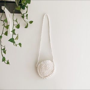 Woven Crossbody Purse